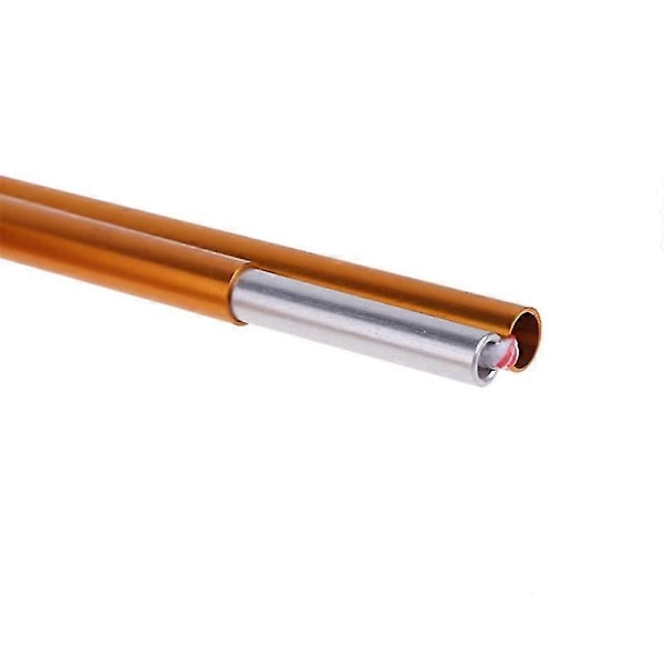 8,5 mm Diameter Højstyrke Aluminium Teltsstang Legering Teltsstang, 405 mm Længde