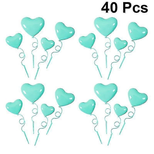 40 stk Hjerteformede Kakepinner