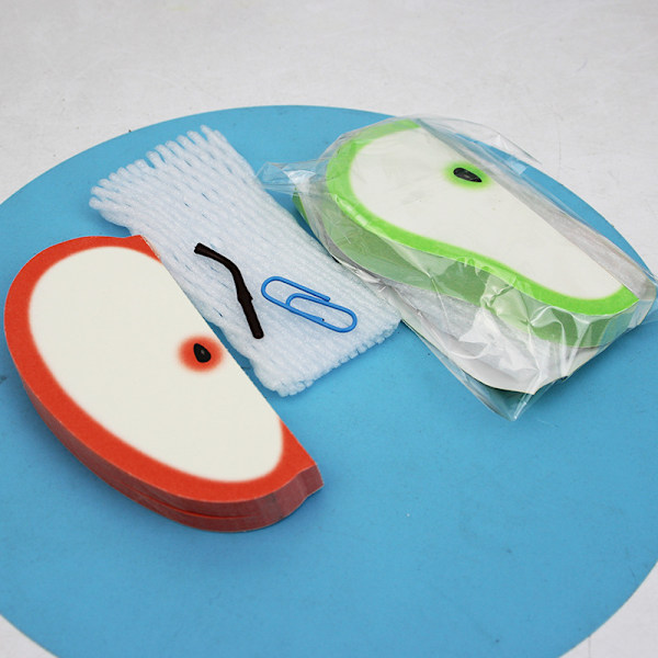 Kreativ Äpple Päron Anteckningsblock DIY Anteckningar Apple