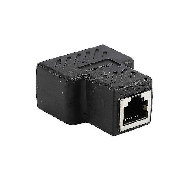 2 kpl 1-2 LAN Ethernet-verkkojohdon RJ45-naarasliitin RJ45-liitin RJ45-sovitin LAN