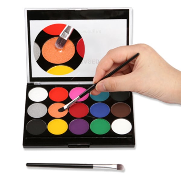 Profesjonell 36 farger Ansiktsmålning Kit Makeup Palette
