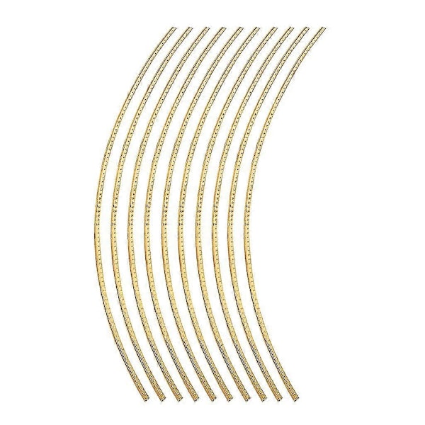 Gitarstreng - Cupronickel Messing Gauge Medium, 10 Enheter Gitarstreng