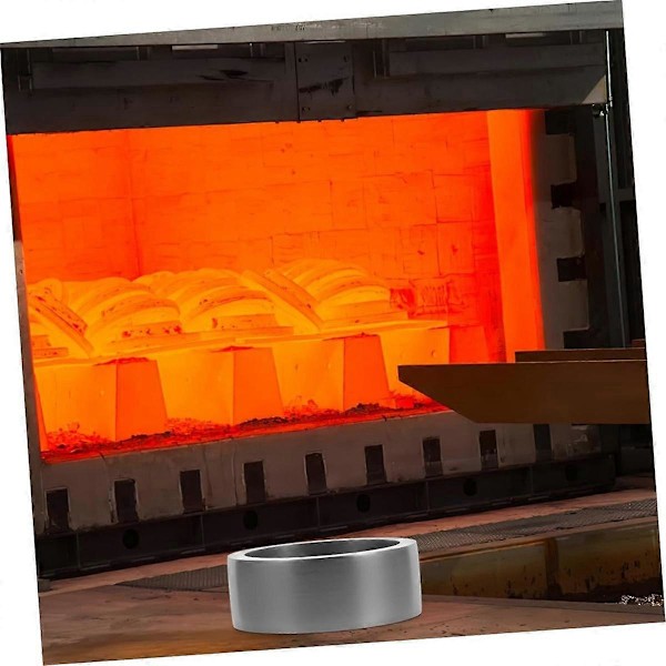 2 st Graphite Tank Ingot Formar för Gjutning av Metall Graphite Ingot Form för Smältning Gjutning Raffinerings Deglar