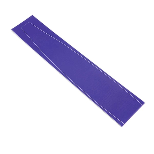 Midtskin for PS5-konsollen, ripebestandig, integrert midtre stripe-klistremerke, konsollens midtre del, beskyttelsesstripefilm, lilla