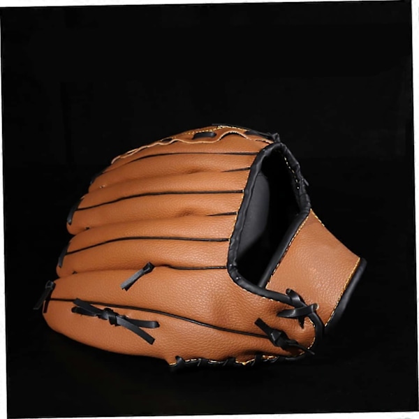 2 st Softballhandskar Infieldhandske Sporthandske för Infield Spelare Tjockare Infield Pitcher Basebollhandskar