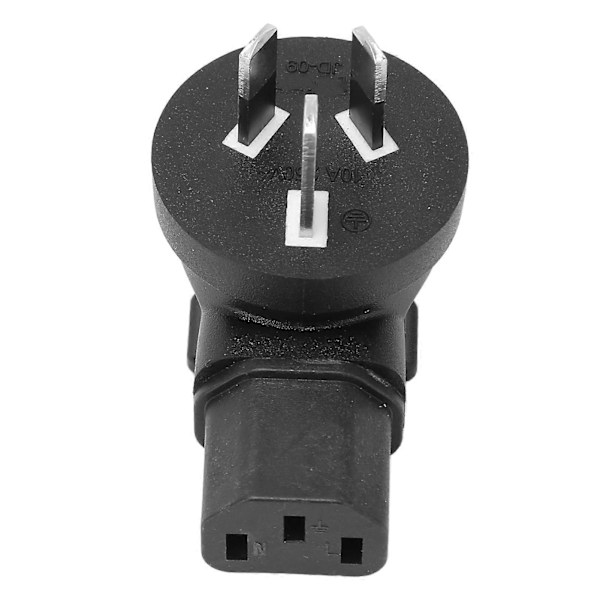 4 stk. AU-stik til IEC320 C13 Strømadapter 10A 250V 2500W Plug and Play Computer Strømadapter AU-stik 100-250V