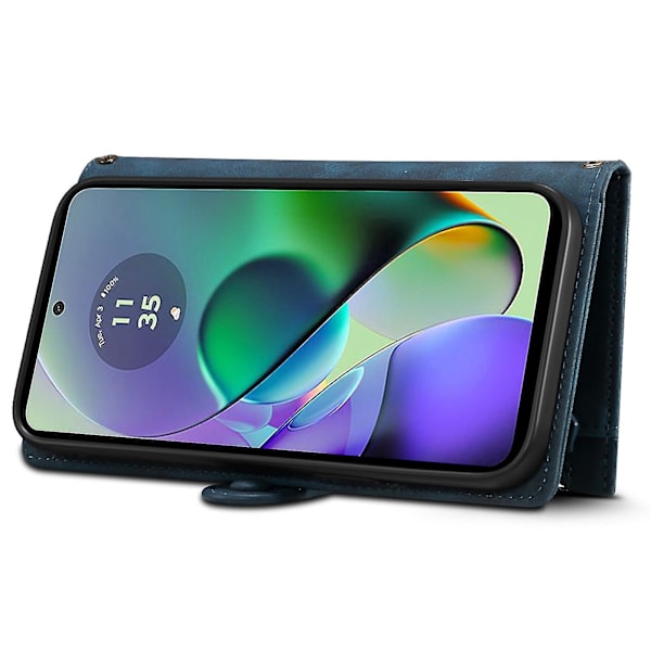 Mobilfodral med RFID-blockering, plånbok i läder för Motorola Moto G84 5g