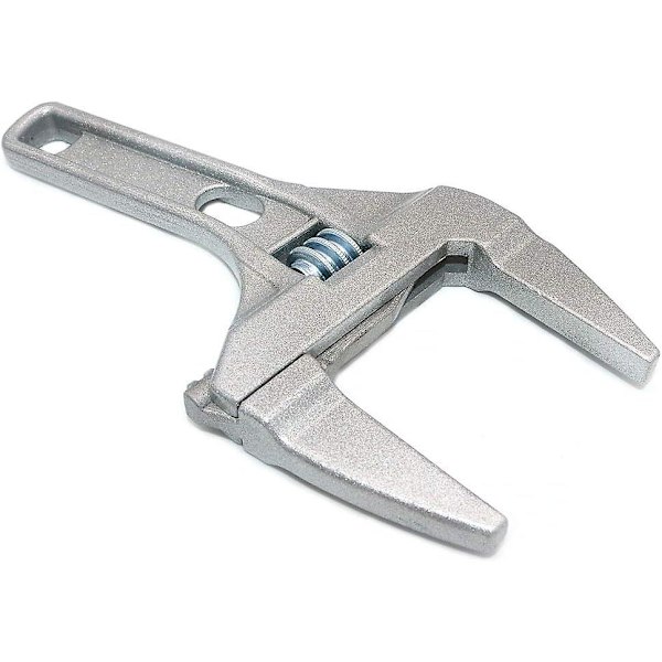 Justerbar Skiftnyckel med Extra Bred Käke - 6mm till 65mm - VVS Multiverktyg - 8 Tum