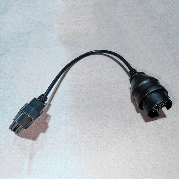 Til bil interface kabel OBD II diagnostisk stik til 38Pin til OBD2 16Pin OBD OBDII adapter