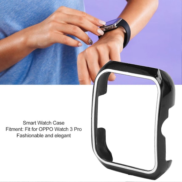 Skyddande Skal för Smartklocka, Professionellt Repskyddande PC-skal, Tillbehör Passar för OPPO Watch 3 Pro