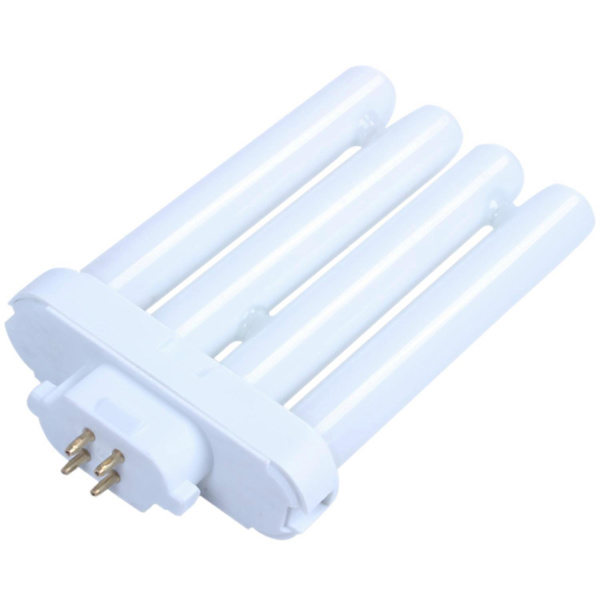 220V 27W 4-stifts rader 6500K Dubbel-H-rör Kompakt Lysrör Glödlampa