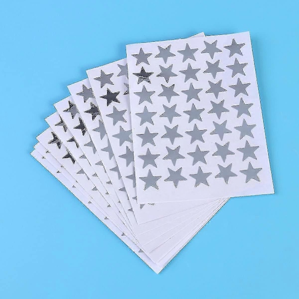 30 Ark Stjerner Sett Barn Selvklebende Stjerner For DIY Scrapbooking Kort Dekorasjon Gave