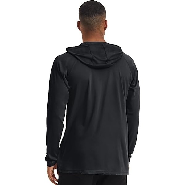 Mænds Hoodies UPF 50+ Solbeskyttelse Performance Langærmet T-shirt Hurtigtørrende Udendørs Hoodies