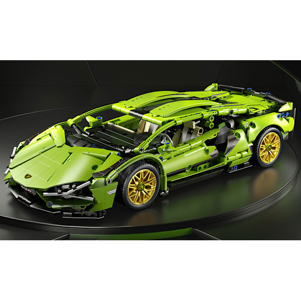 Statisk 1:14 911 sportsvogn high-end samlebyggesæt 911