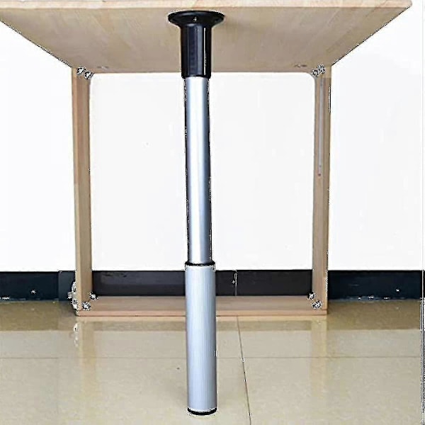 Justerbara bordsben i aluminiumlegering, hopfällbara, för matbord, lyftstångsben, justerbara stödben, teleskopiska hopfällbara, multifunktionella, 2024