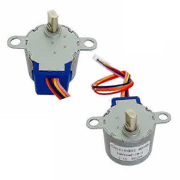 1 Sæt 24BYJ48 DC 12V CNC Motor Reducerende Trinmotor 24BYJ48 Trinmotor