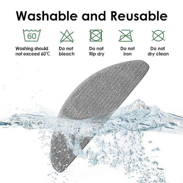 6 stk. deler moppeputer for iRobot Roomba Combo I5, I5+, J5, J5+ robotstøvsuger mikrofiber vaskbar gjenbrukbar moppeklut