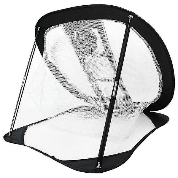 Golf Øvelsesnet Golf Chipping Net Swing Trainer Pop UP Indendørs Udendørs Chipping Pitching Bure Måtter Bærbar Golf Træning