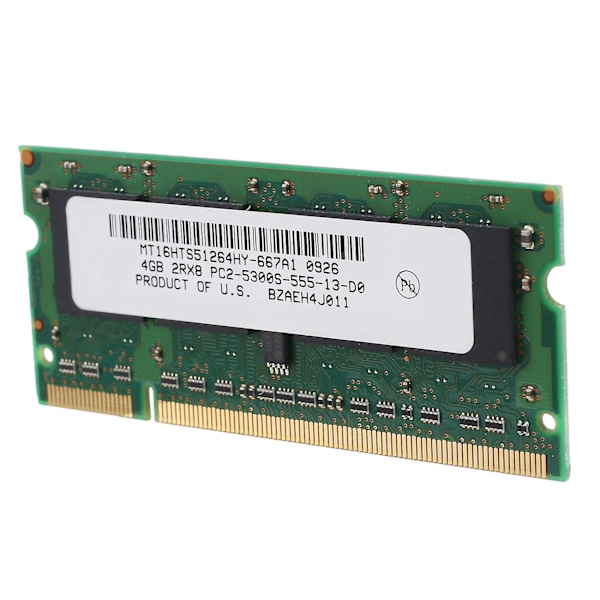 4GB DDR2 Laptop RAM 667Mhz PC2 5300 SODIMM 2RX8 200 Pins för Intel AMD Laptop Minne
