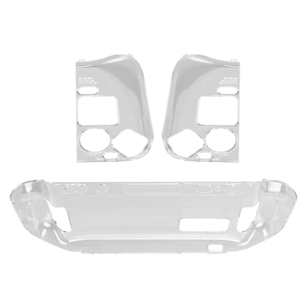 Spelkonsolfodral Transparent Split Design Släppresistent Spelkontroll Skyddande Skal för Steam Deck