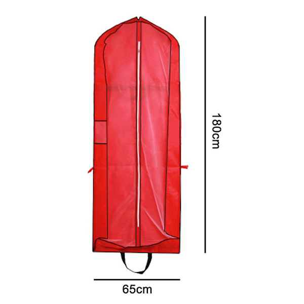 Klespose for lange brudekjoler Dekselbeskyttelsesposer Foldbar Por