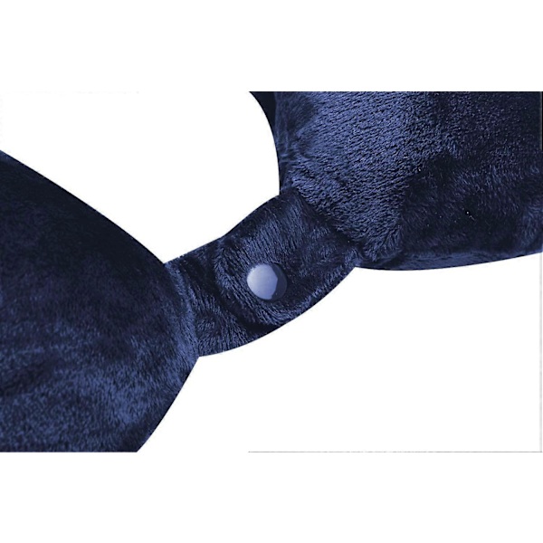 Blød Mikrofiber Nakkepude, Nakkepude til Flyrejser, Bærbar Pude, Hvilepause Søvn