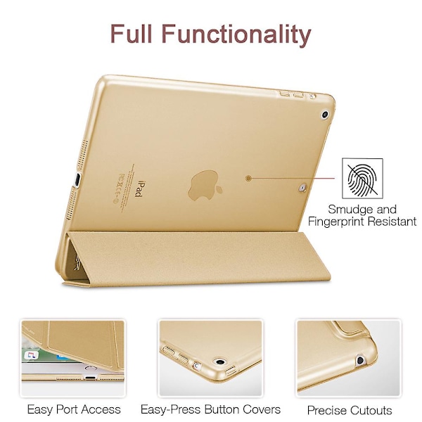 Smart Case Genomskinlig Matt Skydd för iPad Air 2