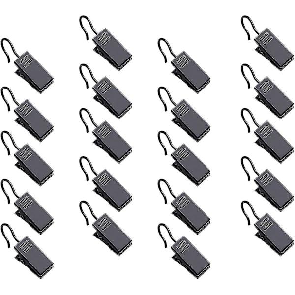 50 Pcs Metal Curtain Clips, Small Shower Curtain Hooks Hanger Photo Clips Bulldog Clips