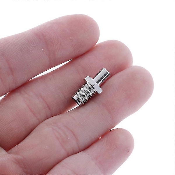 2 stk. SMA Hun-stik til TS9 Han-stik RF Koaksial Adapter Connector