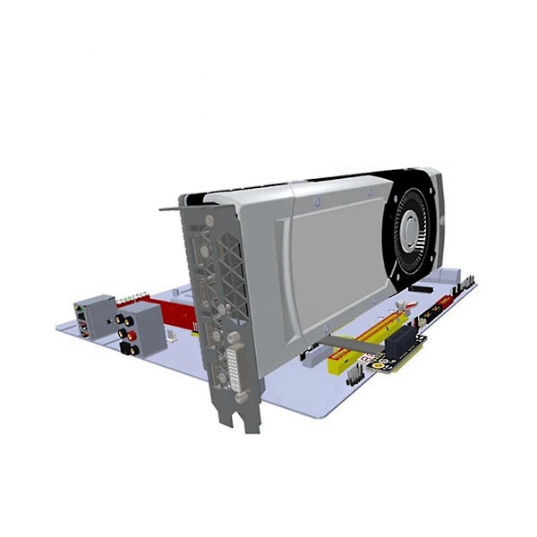 Pcie X1 Nouseutinkaapeli Kaksois Oikea Pcie 3.0 X1 - X1 Jatkokaapeli 8gbps Pci 1x Nouseutinkortti Nauha Ext