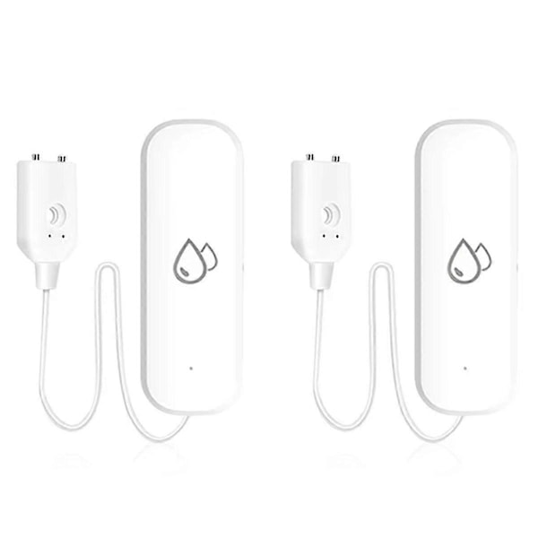 Tuya WiFi Vattensensor Läckagealarm Översvämningsdetektor Smart Hem Fjärrkontroll Smart Hemsäkerhetsskydd