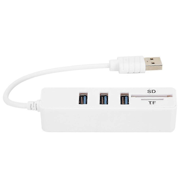 USB-hub USB3.0-port Minneskort/Litet minneskortsläsare Hög Hastighet USB-kombination Dator