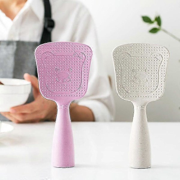Køkken Tegneserie Ris Ske Plastik Ris Paddle Non-stick Ris Scoop