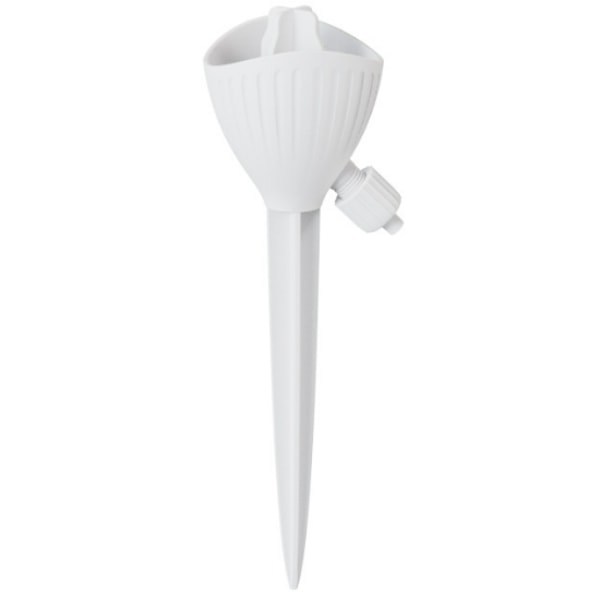 Automatisk vanding, justerbar flowhastighed, vandingsirrgationsenhed, vandsivende enhed White