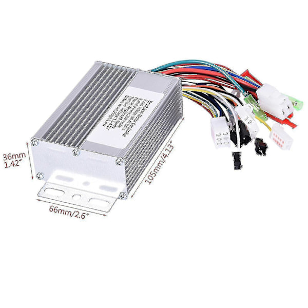 36v/48v 350w Elektrisk E-cykel Scooter Børsteløs DC Motor Hastighedsregulator