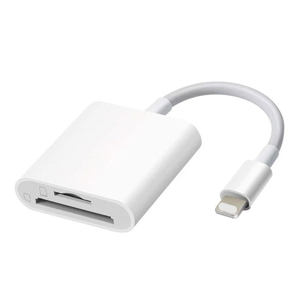 OTG adapter SD-kort Micro multifunktions kamera adapter konverter kortlæser Dual port single line