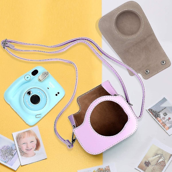 Fujifilm Instax Mini 11 -hetkikuvien kameran suojakotelo ja pussi