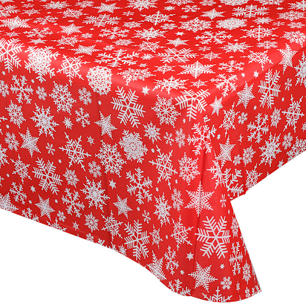 Julduk med snöflingor och älg för julbord, individuellt förpackad för fest snowflake