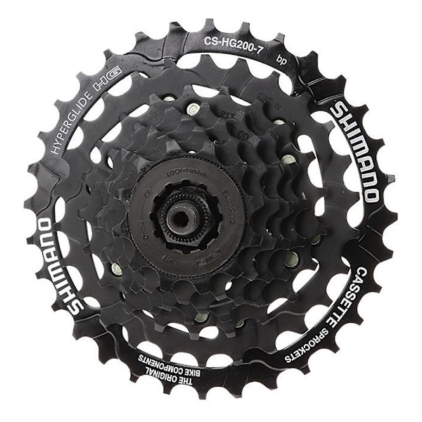 Cs-hg200 Vapaaratas 12-28 Hampaat MTB-Pyörälle, Shimano 7-Vaihteinen
