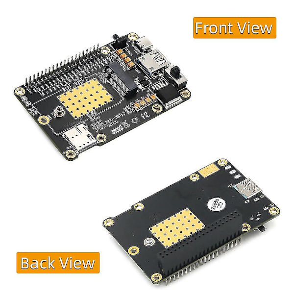 4g & 5g Base Hat Udvidelseskort til Rm500q/sim8200/gm800 Modul og Raspberry/ /rock64 Media Comput