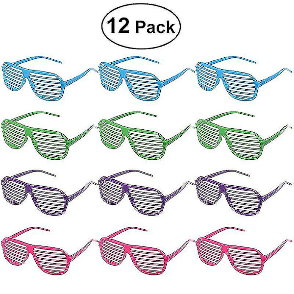 12 par Shutter Shades - Fantastisk