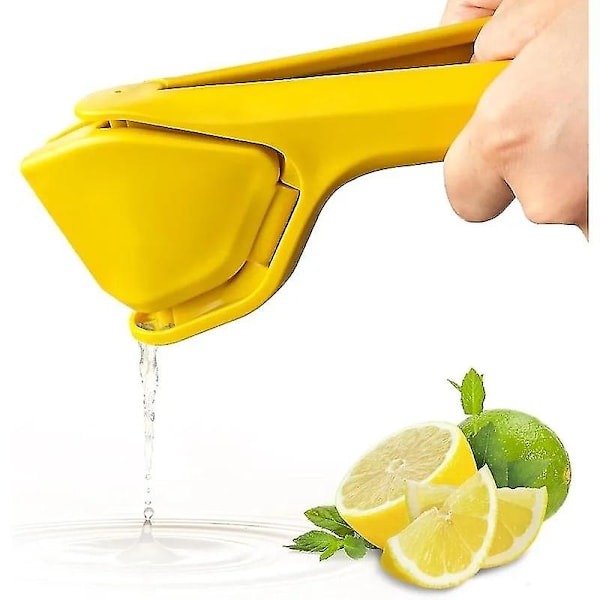 Max Juice Extraction Sitruunapuristimen Lime Squeezer Helppokäyttöinen Litteä Sitruunapuristimen Vääntövarrella Puristimen Sisäänrakennetulla Siivilällä SMTX