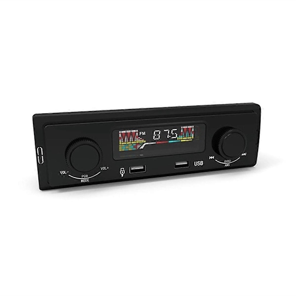 Trehjulede FM-radio MP3-afspiller Bluetooth Bilstereo USB-opladning LED-display til landbrugsmaskiner