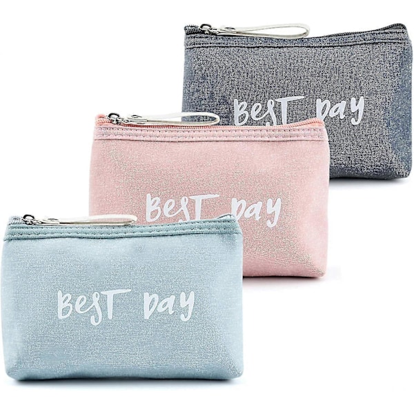 Cosmetic Bags - 3 Pieces Travel Cosmetic Bags Small Waterproof Cosmetic Bags for Women