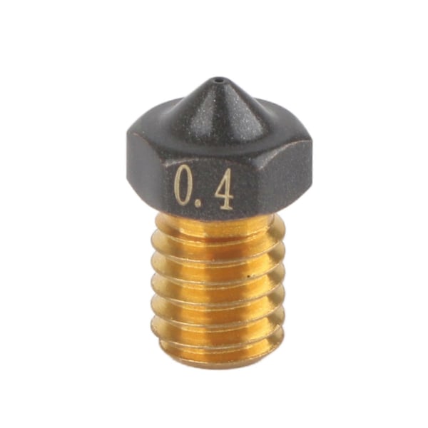 5 kpl 3D-tulostimen suulaketta Ender 3D V6 3D-tulostimille, messinkiset suulakepäät
