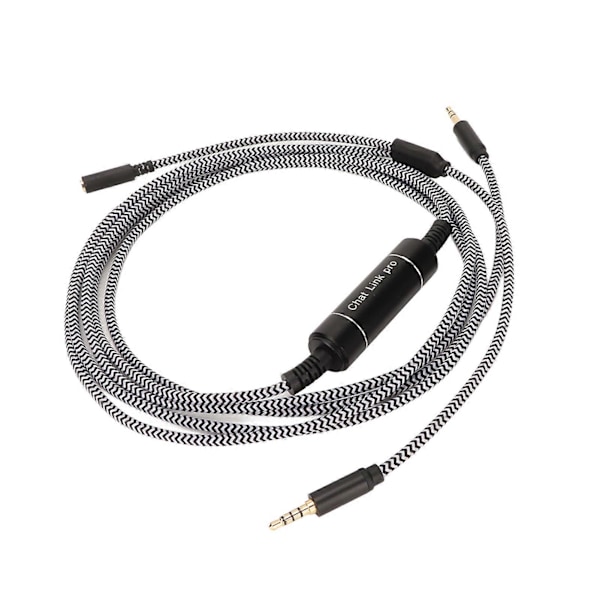 Erstatningskabel for Chat Link, støyreduksjon, lydkabel for Chat Link for HD60 X HD60PRO for Switch for PS4