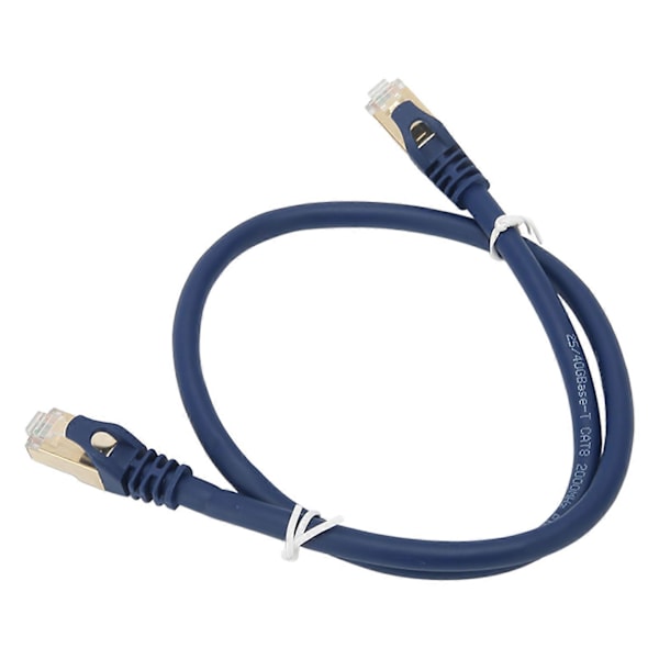 Verkkokaapeli 40 Gbps 2000 MHz 0,5 m Nopea Cat 8 Ethernet-kaapeli PS5:lle PS4:lle Ethernet-kytkimelle Reitittimelle Modeemille