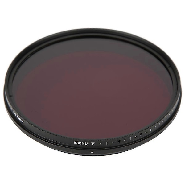 FOTGA 82mm Justerbar IR-filter Praktisk Integrert for Infrarød Fotografering