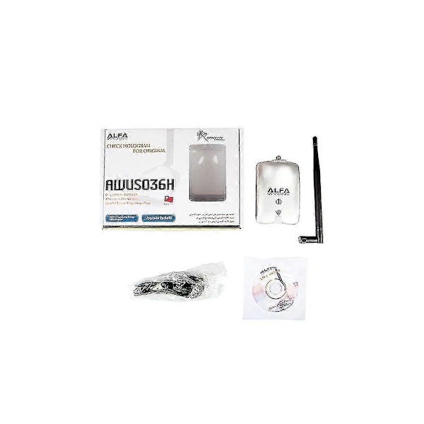 Awus036h Luxe Alfa USB Trådløs Nettverksadapter / WiFi Nettverkskort