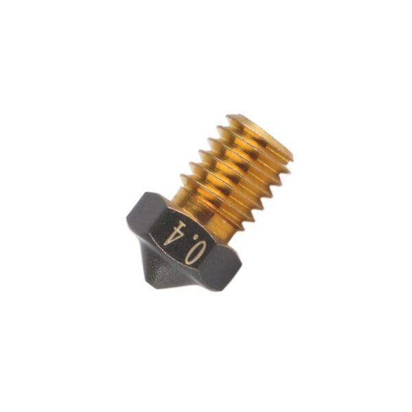5 kpl 3D-tulostimen suulaketta Ender 3D V6 3D-tulostimille, messinkiset suulakepäät